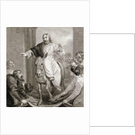 Christ entering Jerusalem, Israel by Henry Corbould