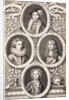 Edward VI, Henry and William, Dukes of Gloucester, and Henry, Prince of Wales by Simon Gribelin