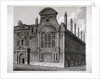 View of the north front of Sion College, London by William Wise