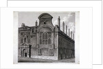 View of the north front of Sion College, London by William Wise