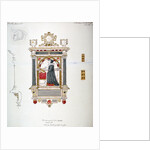 Monument in the Church of St Andrew Undershaft, Leadenhall Street, London, c1820 by Anonymous