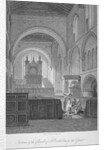 Interior view of the Church of St Bartholomew-the-Great, Smithfield, City of London by John Greig