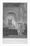 Interior view of the Church of St Bartholomew-the-Great, Smithfield, City of London by John Greig