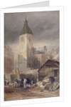 Demolition of the Church of St Benet Fink, City of London by John Wykeham Archer