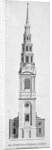Steeple of St Bride's Church, Fleet Street, City of London by Anonymous