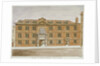 Front view of Blackwell Hall, City of London by Valentine Davis