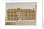 Front view of Blackwell Hall, City of London by Valentine Davis