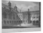 Christ's Hospital from the cloisters, City of London by James Sargant Storer