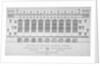 Elevation of the hall of Christ's Hospital, City of London by Anonymous