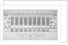 Elevation of the hall of Christ's Hospital, City of London by Anonymous