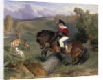 The First Leap: Lord Alexander Russell on his Pony 'Emerald' by Edwin Henry Landseer