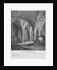 Crypt under Gerard's Hall on the south side of Basing Lane, City of London by John Thomas Smith