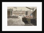 View of the Custom House from the River Thames, City of London by Anonymous