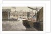 View of the Custom House from the River Thames, City of London by Anonymous
