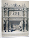 Fireplace in Ironmongers' Hall, Fenchurch Street, City of London by Day & Son