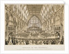 Interior of the Guildhall, City of London by Anonymous