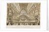 Interior of the Guildhall, City of London by Anonymous
