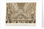 Interior of the Guildhall, City of London by Anonymous