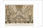 Interior of the Guildhall, City of London by Anonymous