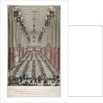 Dinner in the Guildhall, City of London by Anonymous
