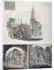 St Martin's le Grand, City of London by Robert Blemmell Schnebbelie