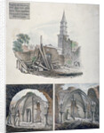 St Martin's le Grand, City of London by Robert Blemmell Schnebbelie