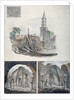 St Martin's le Grand, City of London by Robert Blemmell Schnebbelie