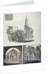 St Martin's le Grand, City of London by Robert Blemmell Schnebbelie