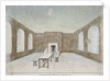 Interior of the condemned room in Newgate Prison, Old Bailey, City of London by Valentine Davis