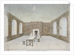 Interior of the condemned room in Newgate Prison, Old Bailey, City of London by Valentine Davis