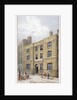 Building in Old Broad Street which bears the Pinners' Hall sign, City of London by George Shepherd