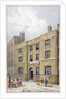 Building in Old Broad Street which bears the Pinners' Hall sign, City of London by George Shepherd