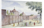 Old Bethlehem Hospital, Moorfields, City of London by Anonymous