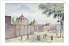 Old Bethlehem Hospital, Moorfields, City of London by Anonymous