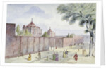 Old Bethlehem Hospital, Moorfields, City of London by Anonymous
