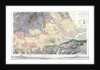Geological map of London and the surrounding area by T Walsh