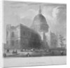 North-east view of St Paul's Cathedral, City of London by Benjamin Winkles