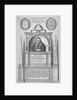 Monument of Alexander Noel in the old St Paul's Cathedral, City of London by Wenceslaus Hollar