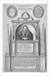 Monument of Alexander Noel in the old St Paul's Cathedral, City of London by Wenceslaus Hollar