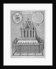Monument to Saint Erkenwald in old St Paul's Cathedral, City of London by Wenceslaus Hollar