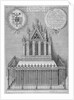 Monument to Saint Erkenwald in old St Paul's Cathedral, City of London by Wenceslaus Hollar