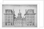 Elevation of St Paul's School, City of London by Anonymous