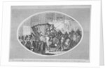 The Lord Mayor presenting the City Sword to King George III at Temple Bar, London, 1789 (1791) by AW Warren