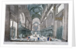 Interior view of St Paul's Cathedral showing the choir, City of London by Anonymous