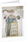 John Gedney, Lord Mayor of London 1427-1428 and 1447-1448, in aldermanic robes by Roger Leigh