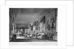 Interior view of Dr Fisher's apartments, Charterhouse, Finsbury, London by Joseph Constantine Stadler