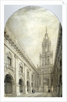 Design for the new Royal Exchange by Frederick Mackenzie