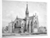South-east view of St James Church, Clapton, Hackney, London by Anonymous