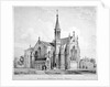 South-east view of St James Church, Clapton, Hackney, London by Anonymous