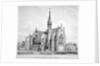 South-east view of St James Church, Clapton, Hackney, London by Anonymous